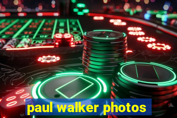 paul walker photos